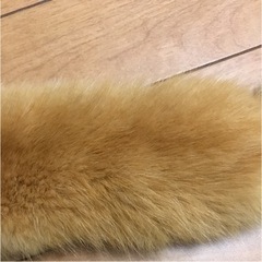 フォックスファー　レトロ　きつね　マフラー　和装　成人式の画像