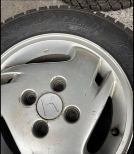 【完売御礼】12月29日まで　ICENAVI6 スタッドレス155/65R13+純正アルミ　4本セット履き替え込