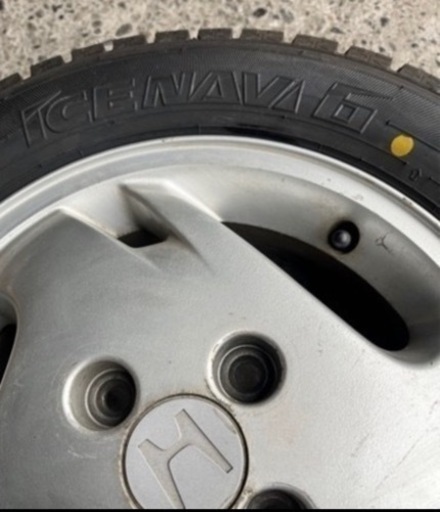 【完売御礼】12月29日まで　ICENAVI6 スタッドレス155/65R13+純正アルミ　4本セット履き替え込