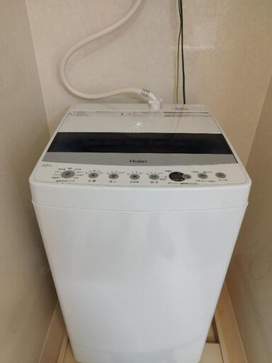 【取引中•12/27に来れる方】洗濯機 2021年製Haier JW-C45D　4.5kg