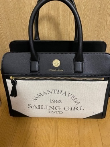 新品。SAMANTHAVEGA マリンキャンバストートバッグ