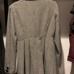 千鳥柄 コート DURASの画像
