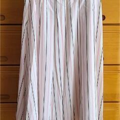 ウィルセレクション ストライプ スカート フィッシュテール ピンク アプワイザーリッシェの画像