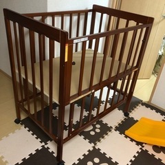 ミニベビーベッド  ハピネス　西松屋　WNタイプの画像