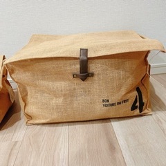 【美品】ジュートボックス 大小 2点セット ウニコ unicoの画像
