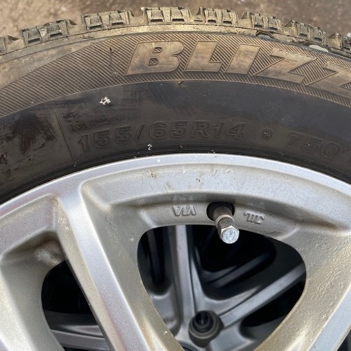 155/65R14 2016年47週　4本セット