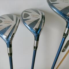 新品未使用ホンマ・ウッド＋ユーティリティ３本セット！の画像