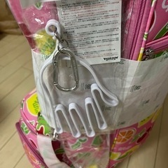 未使用新品キャリー付きゴルフバックの画像