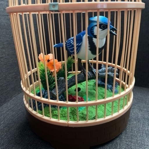 ハミングバード鳥小鳥音センサー鳴く鳥のさえずり鳥のおもちゃ