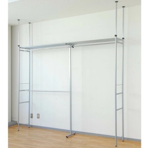 ツッパリクローゼットハンガーラックワイド SW-50W