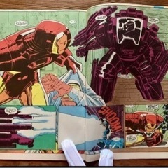 フレームドコミックス【アイアンマン（Iron Man）】マーベルコミック アメコミ 雑誌 米国限定品　額装品　アートフレーム　ポスター風の画像