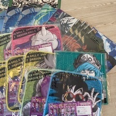 受け渡し者決定しました【一番くじ】ワンピース ドラゴンボール ファイル・ポスター・タオル等の画像