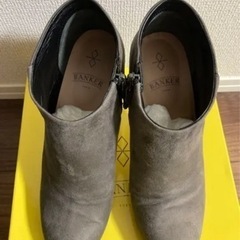 banker tokyo バンカー東京　ショートブーツ　レディース　24.5の画像