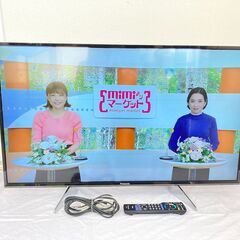 JT265 (K) Panasonic パナソニック VIERA 43型 液晶テレビ TH-43EX750 2017年製 リモコン付き 通電動作確認済み 中古現状品 現地引き取りのみ