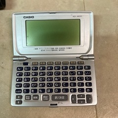 カシオ　　dEX-word  電子辞書