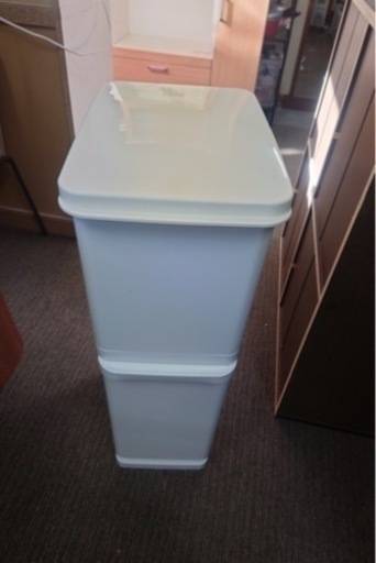 お取引き中です！ゴミ箱　2段　15L×15Lくらい　中古