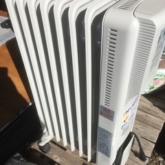 オイルヒーター差し上げます。
