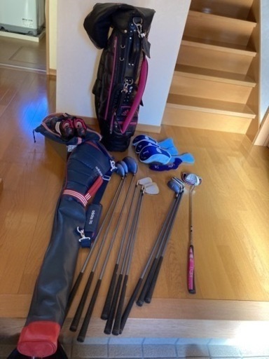 ゴルフクラブ他セット品多数
