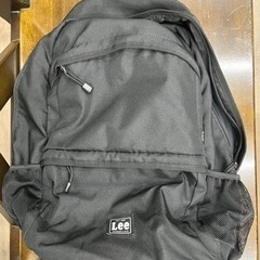 Lee リュック　黒　KANSAS U.S.A.