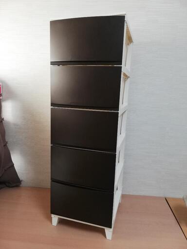 5段衣装ケース