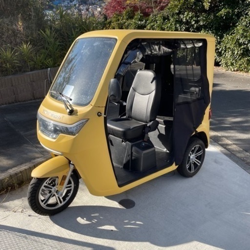 引越につき緊急値下　3人乗りEVトゥクトゥク　　中古