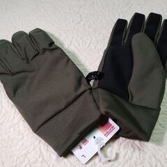 ヒートテックグローブ（手袋）メンズ　オリーブ　Ｌサイズ