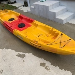 ✨値下げ✨車輪付き❗️シーカヤック　2.5人乗り　