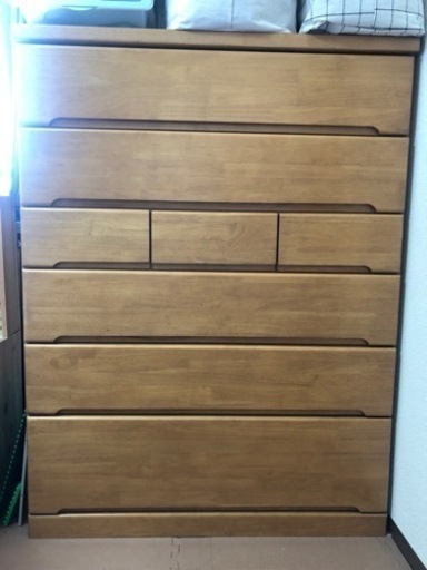 決まりました。【取りに来てくれる方限定】洋服タンス