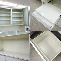 レンジボード 松田家具 幅117.6 ソフトクローズ機能 セパレート