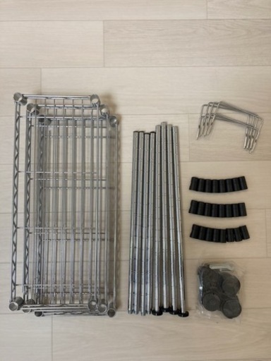 メタルラック スチールラック 3段 45cm×18cm×83cm アイリスオーヤマ