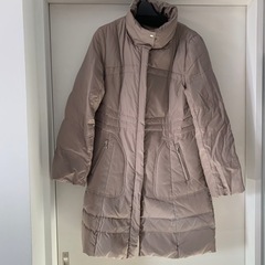 ロングのダウンコート　レディース
