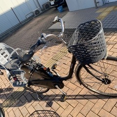 【決まりました】パナソニック　子供乗せ電動自転車　訳あり　半ジャンク品