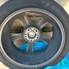 215/45R17 タイヤホイールセット2本の画像