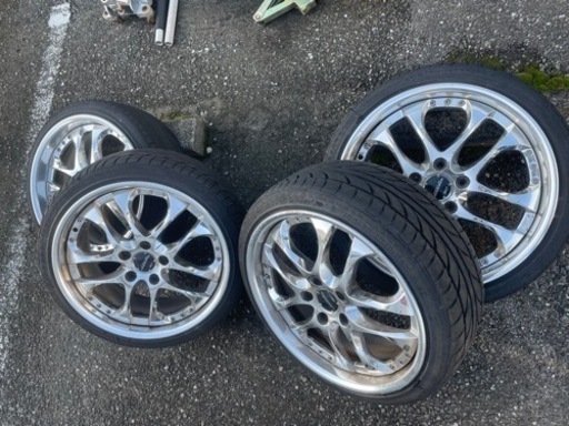 決まりました ジャンク ミネルバ SSR 18インチ 8j