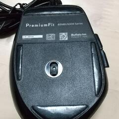 マウス 有線 Buffalo PREMIUM FIT bsmbu500mの画像