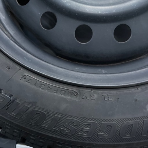 155/65/R14 ブリザック　スタッドレスタイヤ　4本