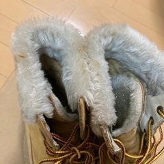 ティンバーランド　本革ハーフブーツの画像