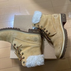 ティンバーランド　本革ハーフブーツの画像