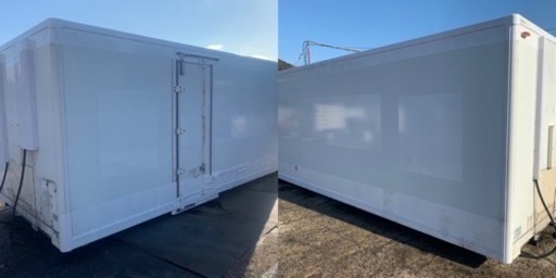 No.701 保冷バン 3ｔ 車  アルミ 箱 バイク 倉庫 トラック コンテナ 米 保管庫 物置 DIY