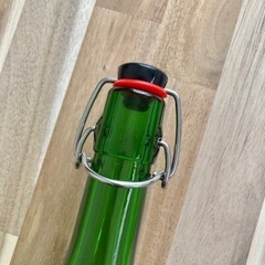 保存瓶　緑　ウォーターボトル　未使用の画像