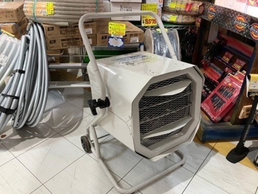 密閉した室内を温めるのに最適！◇200V電気ファンヒーター TEH-100 10000W ナカトミ◇