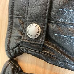 ✨🔔期間限定🔥ジモティー特別価格🔔✨バーバリーブラックレーベル 裏起毛 革手袋 黒の画像