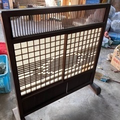 超レトロ衝立？