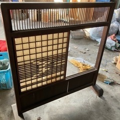 超レトロ衝立？の画像