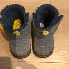 ブーツ　子供用　14cm位　IFME  ネイビー