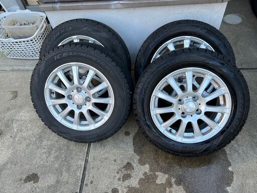 スタッドレスタイヤ&ホイール4本セット 165/70 R14