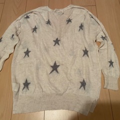 emmaculate エマキュレイト カーディガン 星柄 アンシェヌマンの画像
