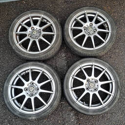～SOLD！～【中古品】軽自動車用 15インチ ホイール & タイヤセット 165/45-15