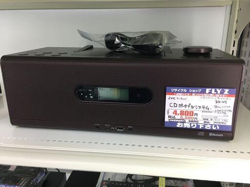 JVC　ケンウッド　CDポータブルシステム　RD-W1