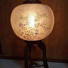 【未使用品】大内行灯 本場岐阜 萩菊 焼杉11号